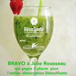Gagnant concours DETOX