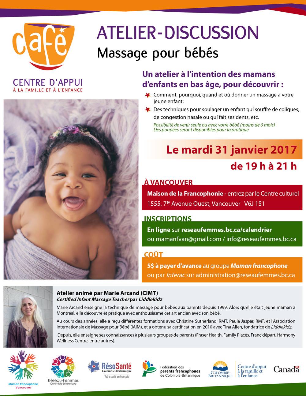 massage bébé