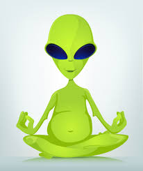 yoga-alien